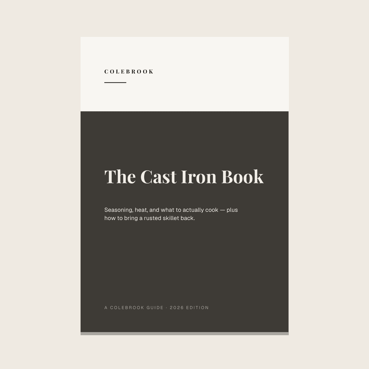 The Cast Iron Book — pages from the book — photo 1 of 5
